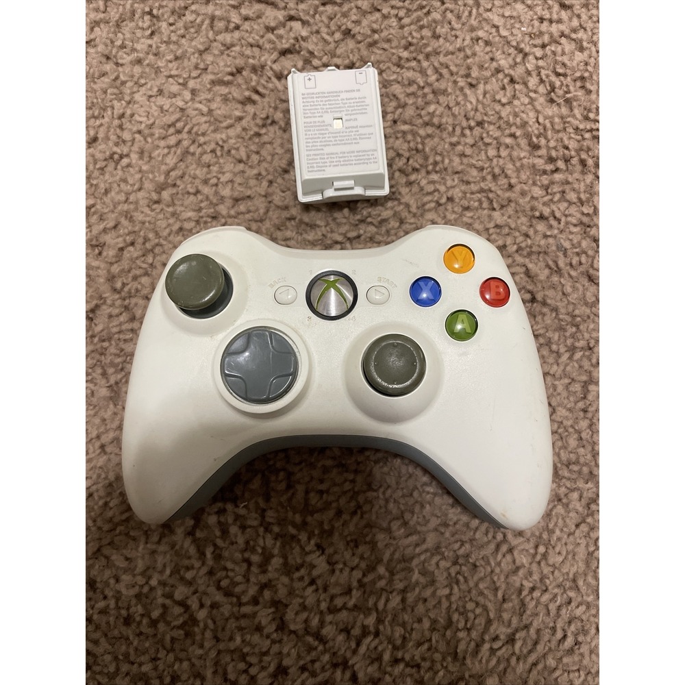 Microsoft B4F-00014 Xbox 360 Wireless Controller - White